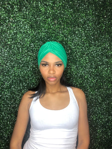 Hair Turban (Kelly Green)