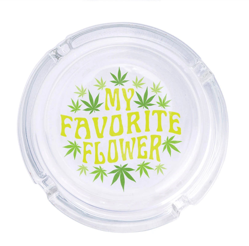 Favorite Flower Ashtray