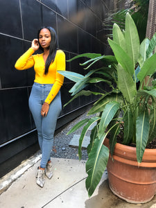 3 Button Ribbed Sweater