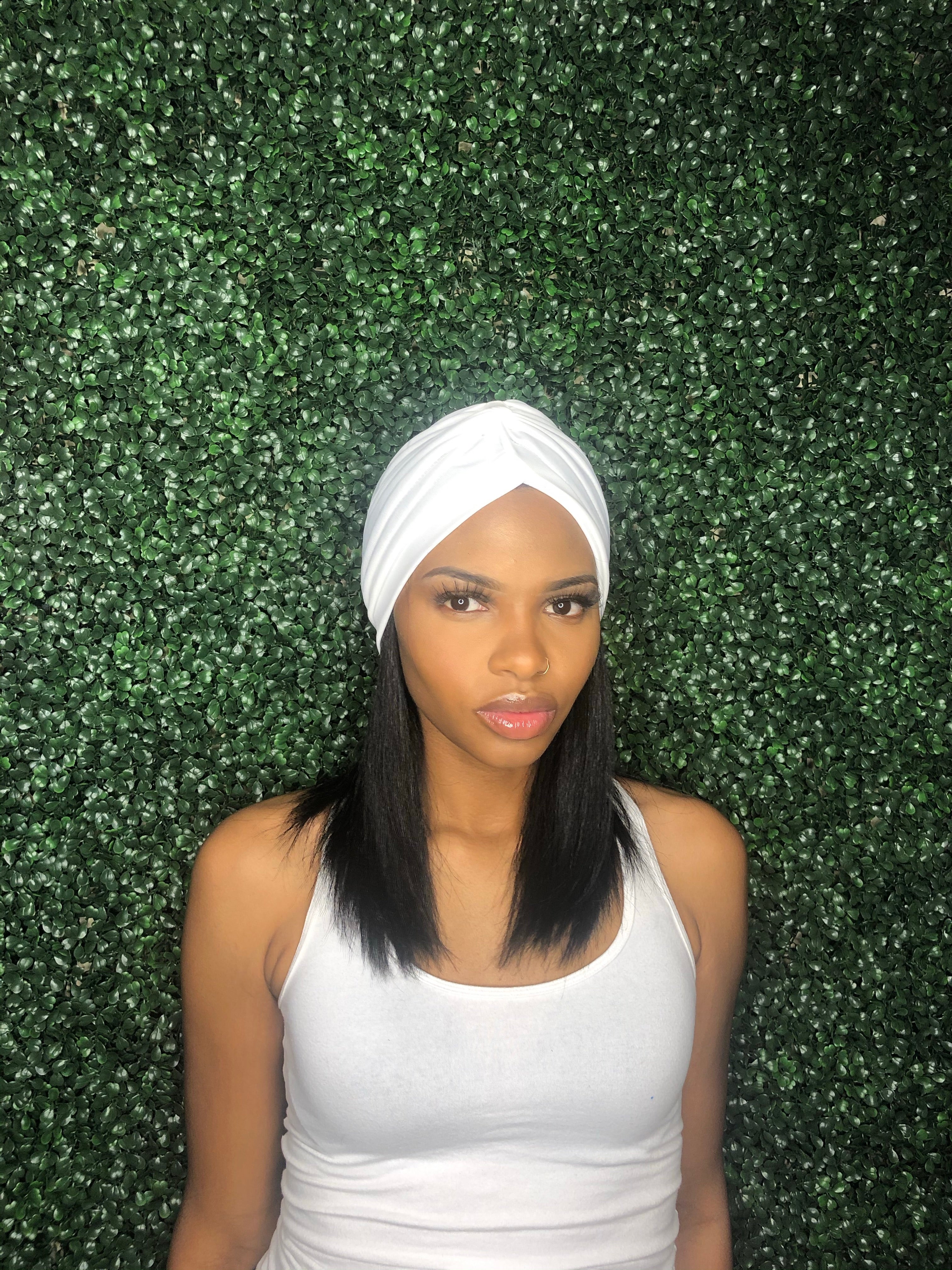 Hair Turban(White)
