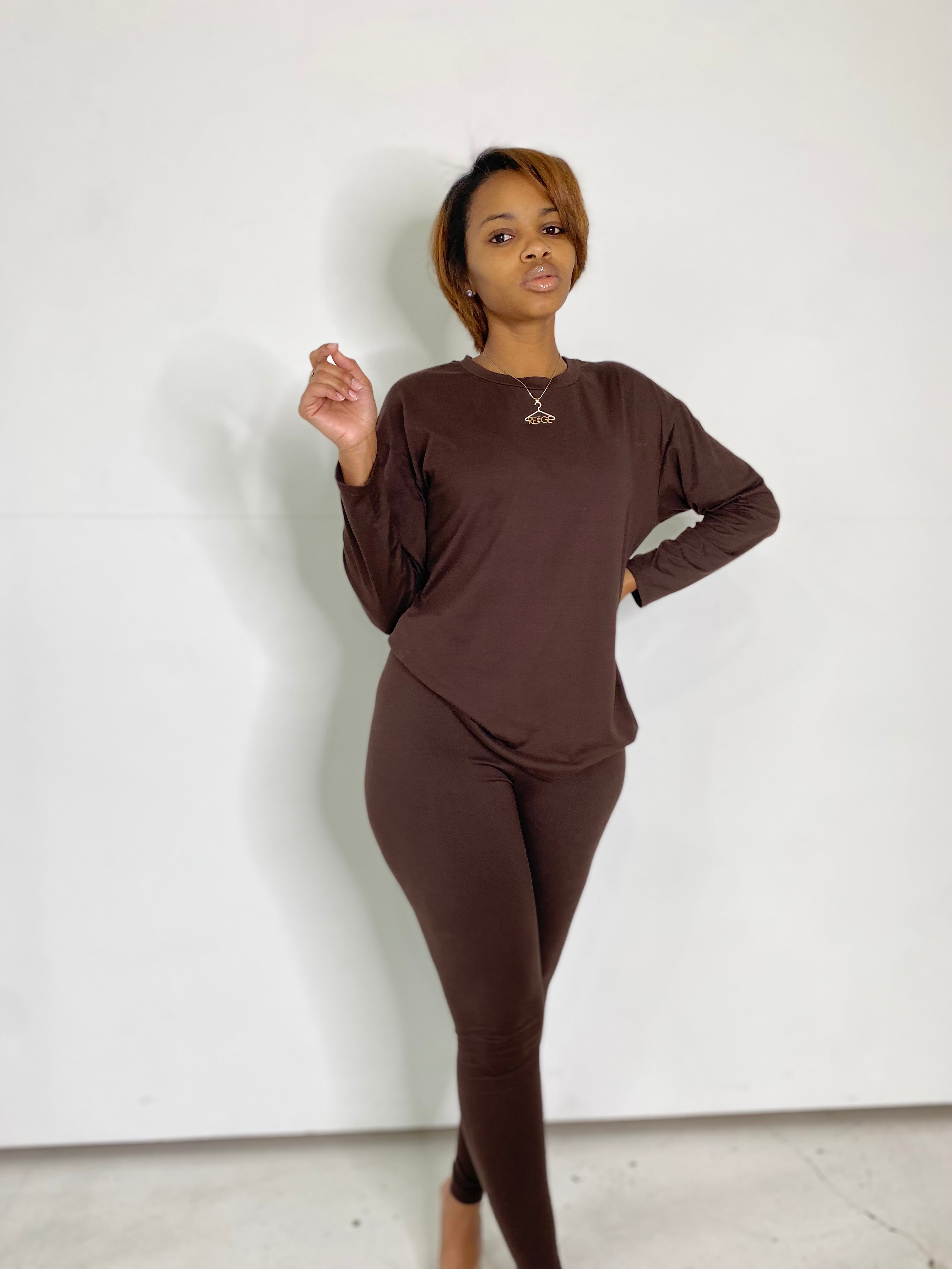 Raina 2-Piece Basix Set (Magenta) FINAL SALE