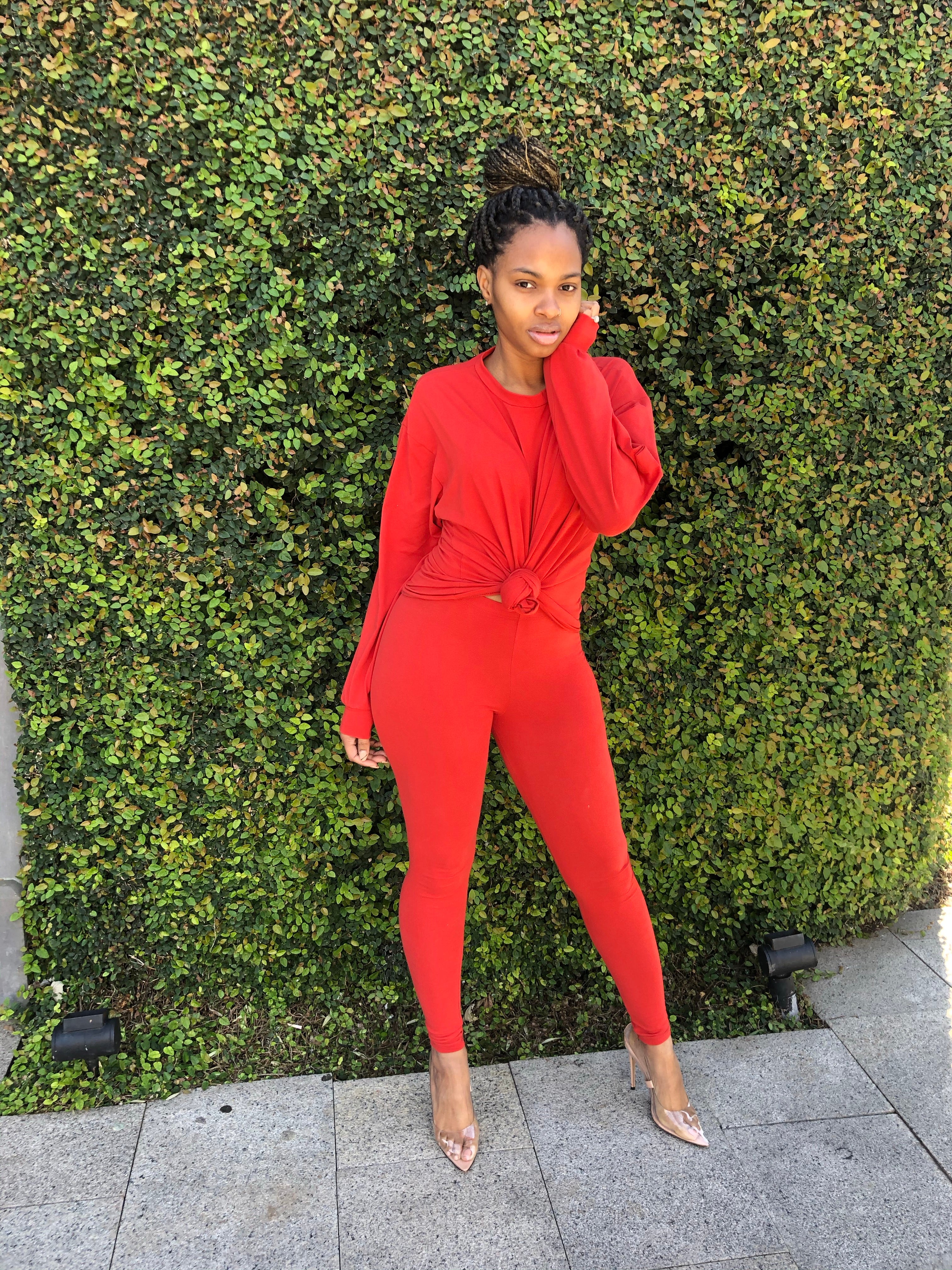 Basix Long Sleeve & Legging Set FINAL SALE