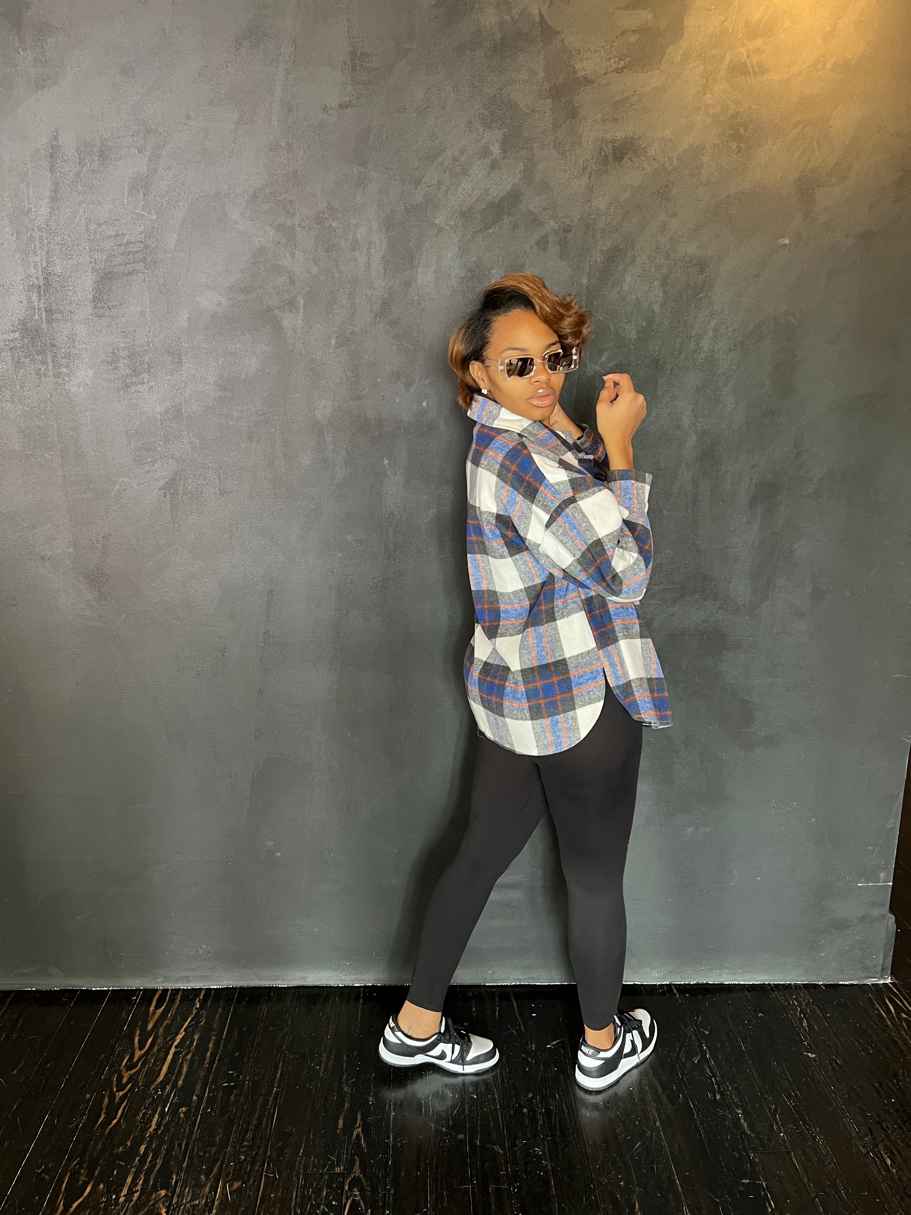 Sasha Oversize Fit Flannel