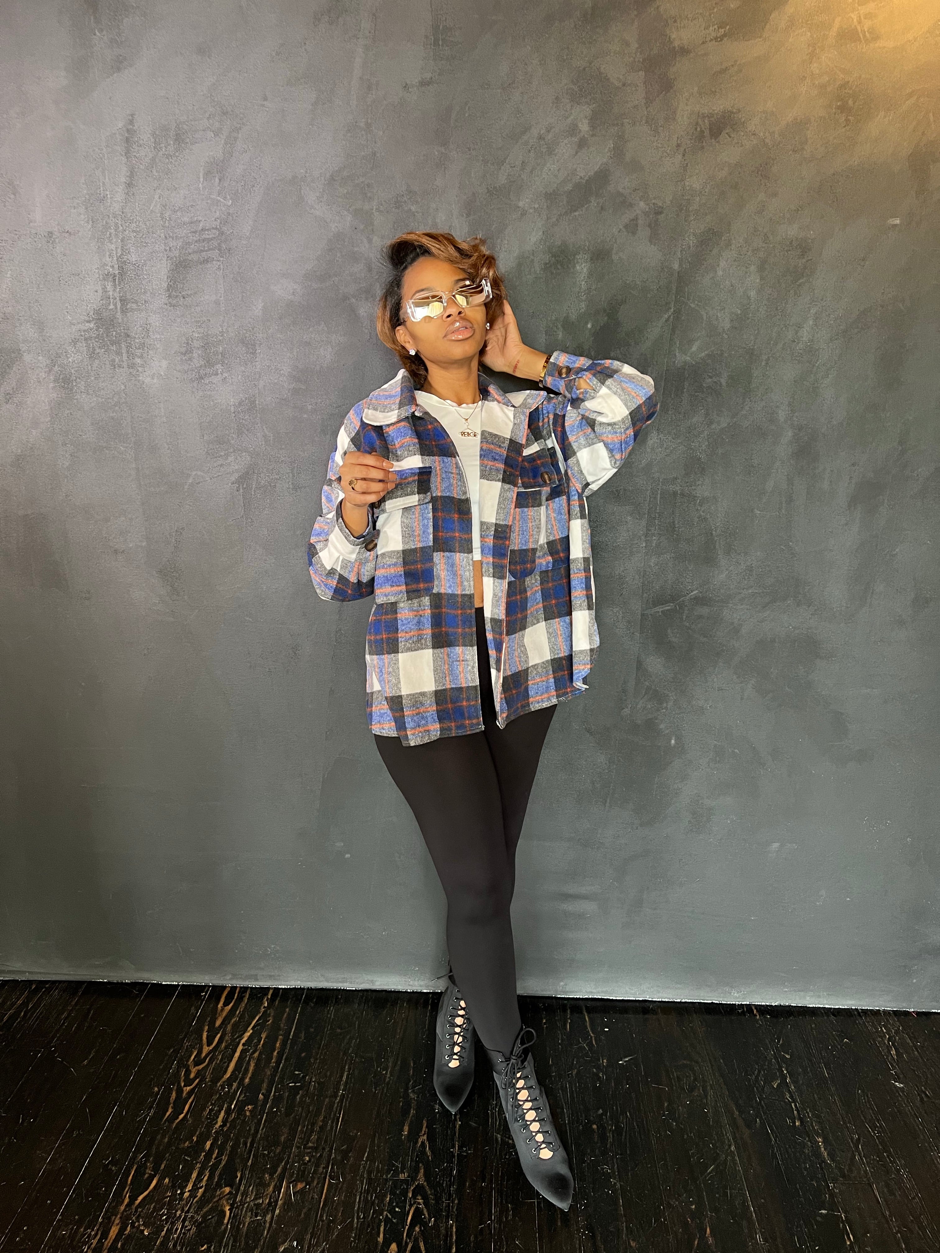Sasha Oversize Fit Flannel