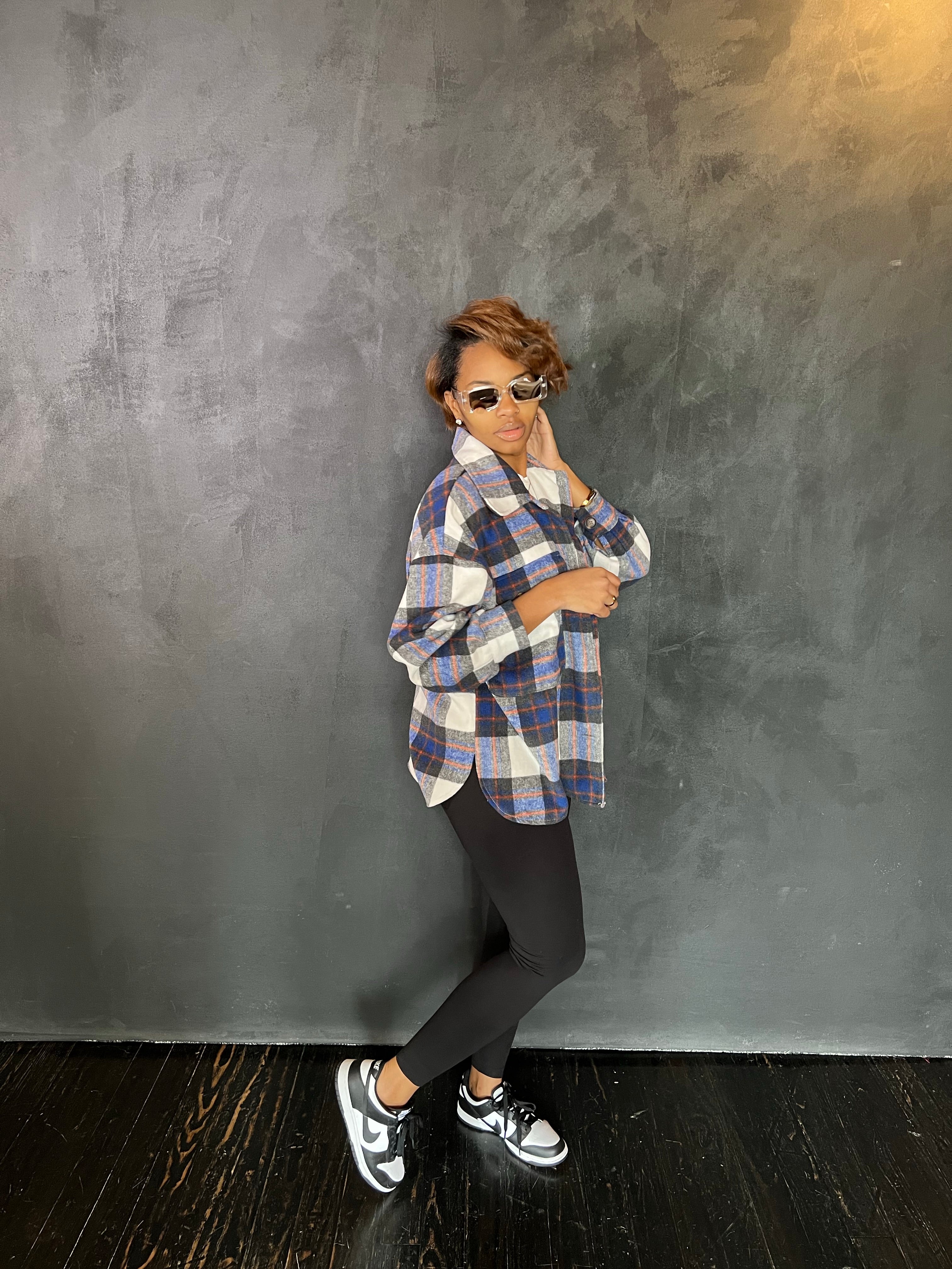 Sasha Oversize Fit Flannel