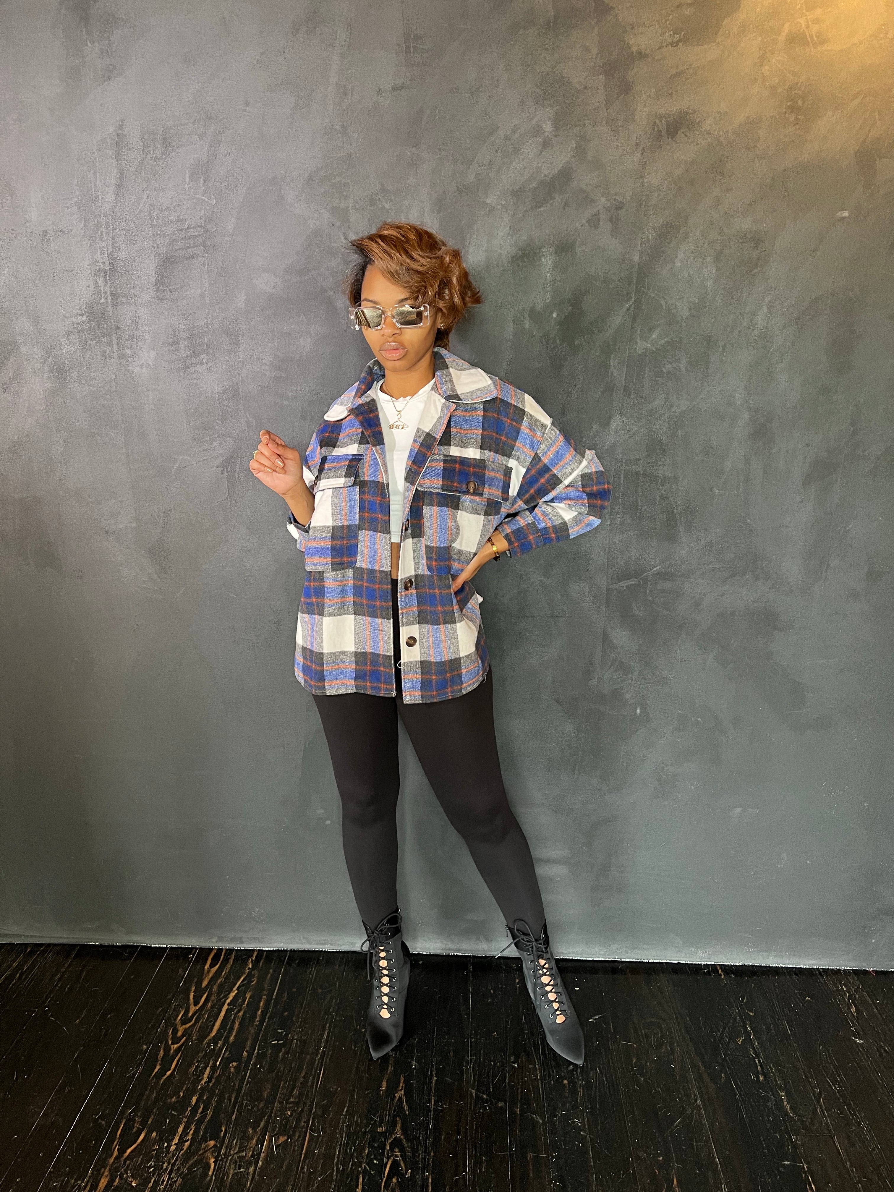 Sasha Oversize Fit Flannel