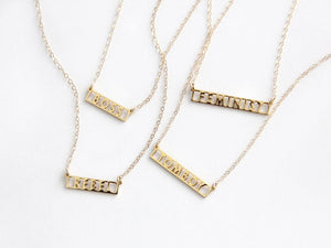 BOSS Bar Necklace