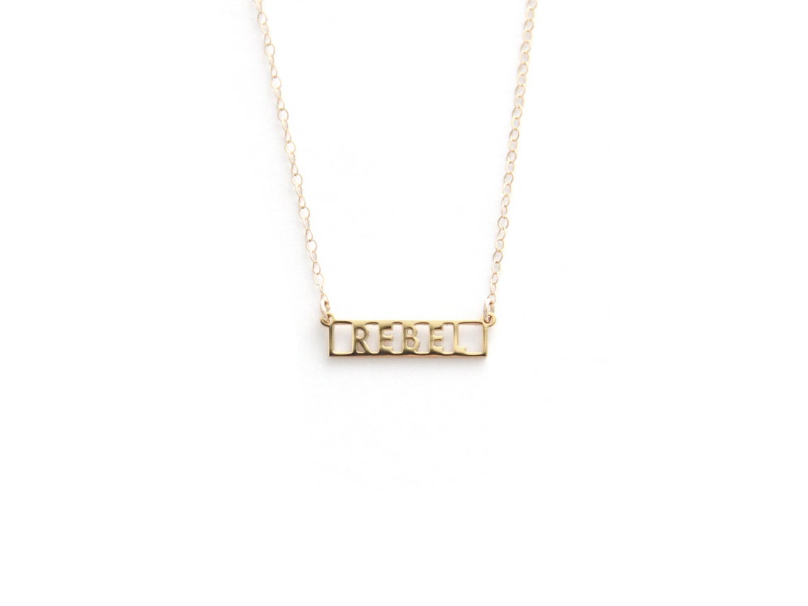 REBEL Bar Necklace