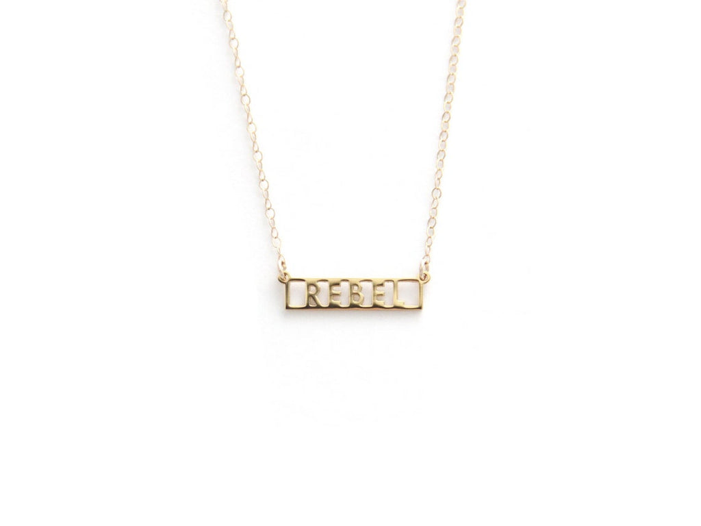 REBEL Bar Necklace
